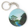 Tropical River Keychain