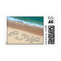 Tropical RSVP Wedding Postage postage by TDSwhite Tropical RSVP Wedding Postage postage