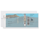 Tropical Save The Date - First Class 3A Custom Invitation