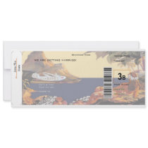 Tropical Save The Date - First Class 3B Personalized Invites