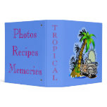 Tropical scene binders