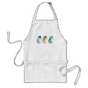 Tropical Seahorse Parade aprons by ElainePlesser Tropical Seahorse Parade aprons