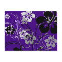 Tropical Serenade (Purple) Postcard