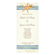 Tropical Shell Paradise  - Wedding Invitation