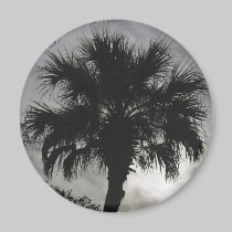 Tropical Silhouette magnets