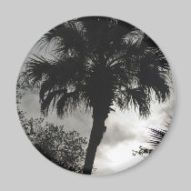Tropical Silhouette magnets