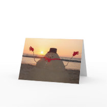 Tropical Snowman  cards