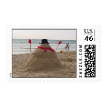 Tropical Snowman postage by jfogelsong Tropical Snowman postage