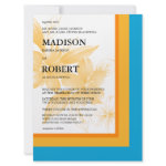 Tropical Spirit Floral Wedding Invitations