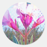 Tropical Splendor Round Sticker