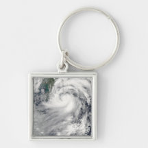 Tropical Storm Chanthu Keychains
