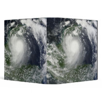Tropical Storm Karl over the Yucatan Peninsula Vinyl Binders