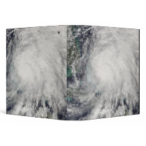 Tropical Storm Noel over the Bahamas 3 Ring Binders