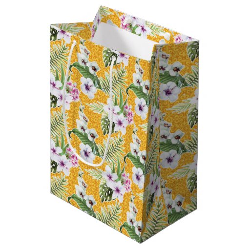 Tropical Summer Medium Gift Bag Zazzle
