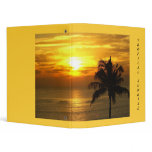 Tropical Sunrise binders