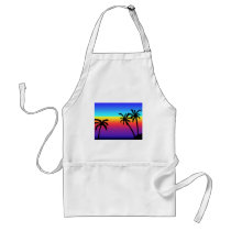 Tropical Sunset Apron