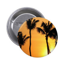 Tropical Sunset Button