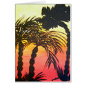 TROPICAL SUNSET Card by anaisacolon TROPICAL SUNSET Card