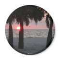 Tropical Sunset Magnet by hopefulone Tropical Sunset Magnet