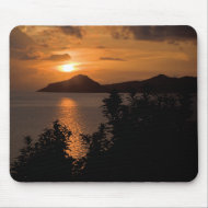 Tropical Sunset mousepad