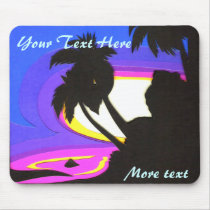 Tropical Sunset mousepads by Customizables Tropical Sunset mousepads