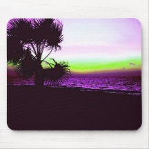 Tropical Sunset Mousepads