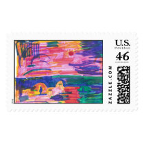 TROPICAL SUNSET postage