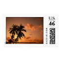 Tropical Sunset postage