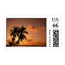 Tropical Sunset postage by modelrr Tropical Sunset postage
