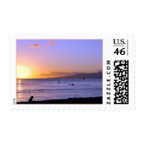 Tropical Sunset Postage postage