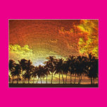 Tropical Sunset Postcards