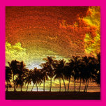 Tropical Sunset Print