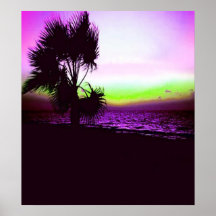 Tropical Sunset Print
