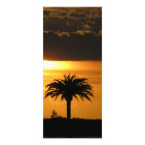 Tropical Sunset Rack Card