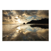 Tropical Sunset Reflection Photo Art