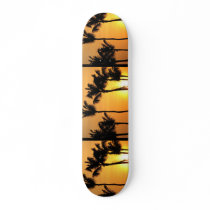 Tropical Sunset Skateboard