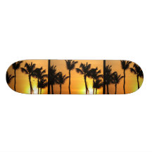 Tropical Sunset Skateboard