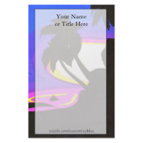 Tropical Sunset Stationery