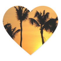 Tropical Sunset Stickers