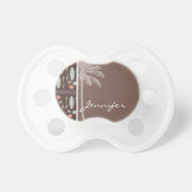 Tropical Surfboards & Hibiscus Pacifier