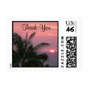 Tropical Thank you Postage postage