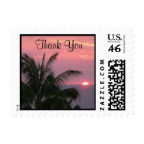 Tropical Thank you Postage postage