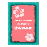 Tropical Themed Custom Invite or Announcement