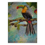Tropical Toucan Blank Card