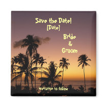 TROPICAL TWILIGHT magnets by stelleluna TROPICAL TWILIGHT magnets