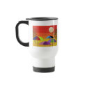 Tropical Umbrella Sunset Mug mug