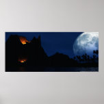 tropical volcano islands posters