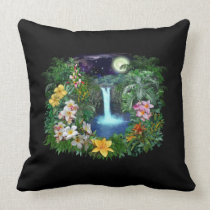 Tropical Waterfall pillows