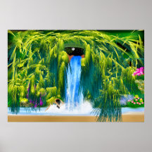 Tropical Waters1 Poster