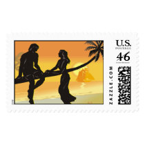 Tropical Wedding 2009 postage